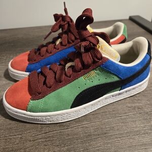 Puma Kids Sneakers - Red, Blue, Green, Black